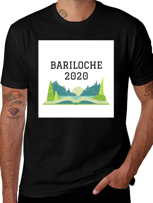 Camiseta Negra Bariloche 2020 - Diseño Único