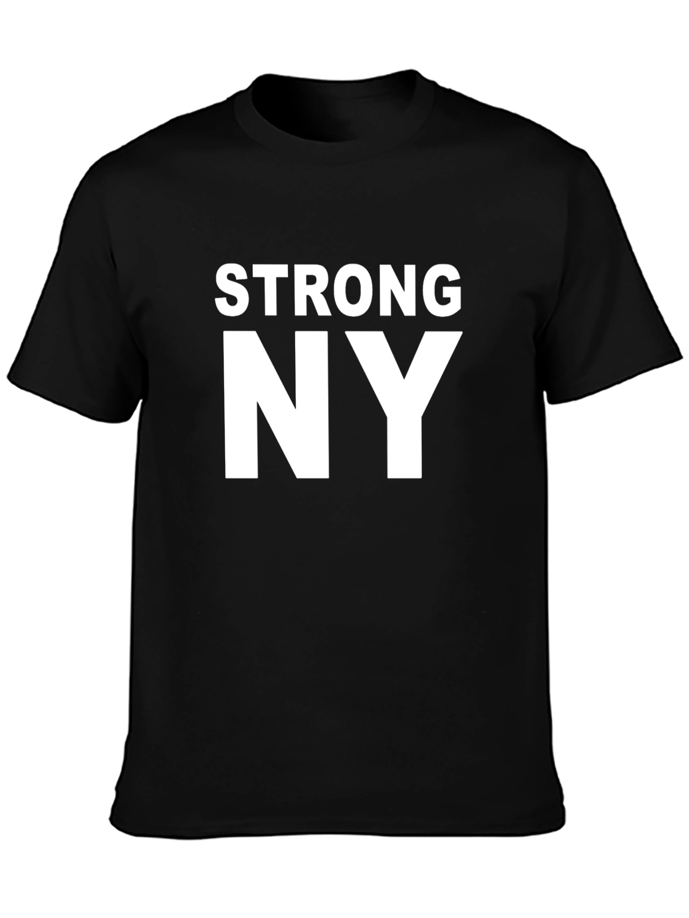Camiseta Negra Strong NY
