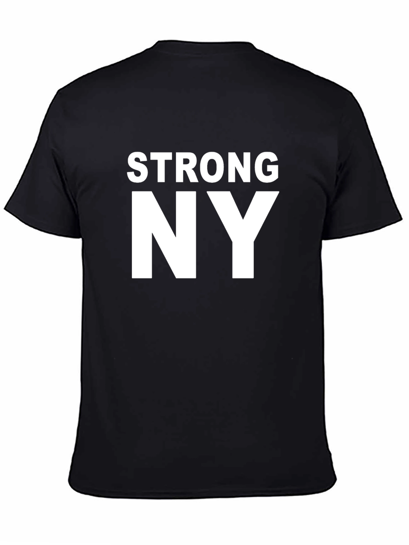 Camiseta Negra Strong NY