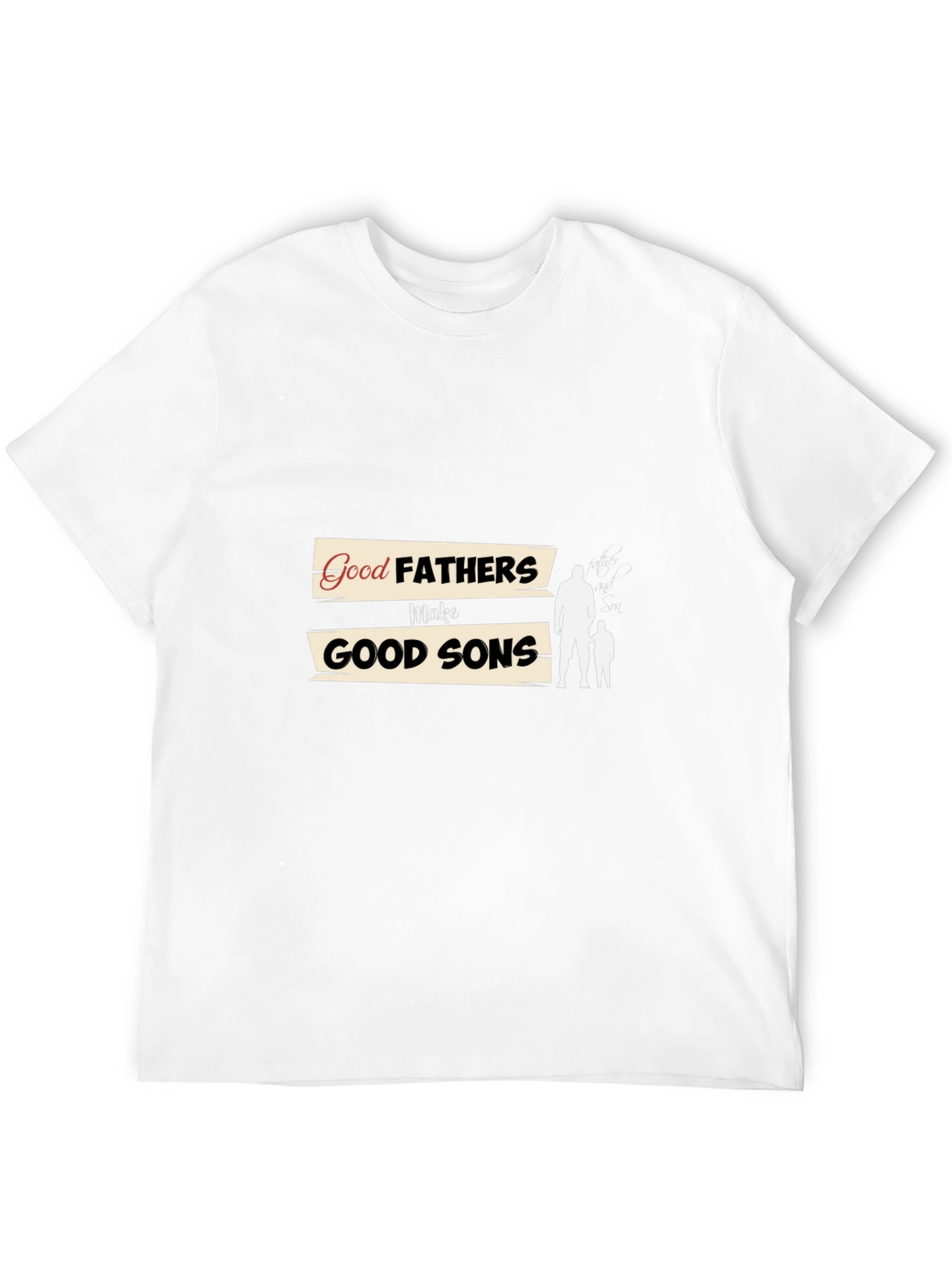 Camiseta Negra: Buenos Padres Buenos Hijos