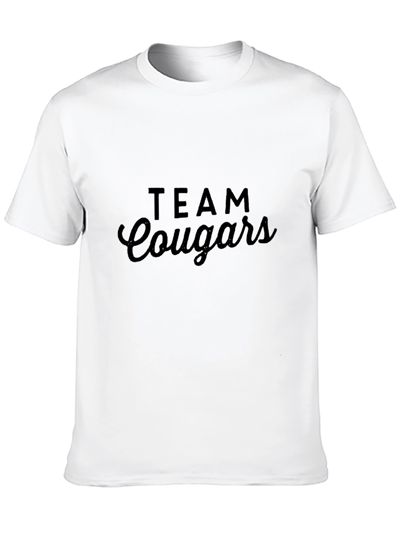 Camiseta Negra Team Cougars