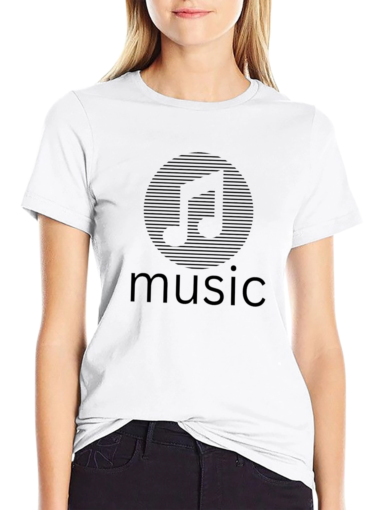 Camiseta Negra Música: Estilo y Pasión Musical