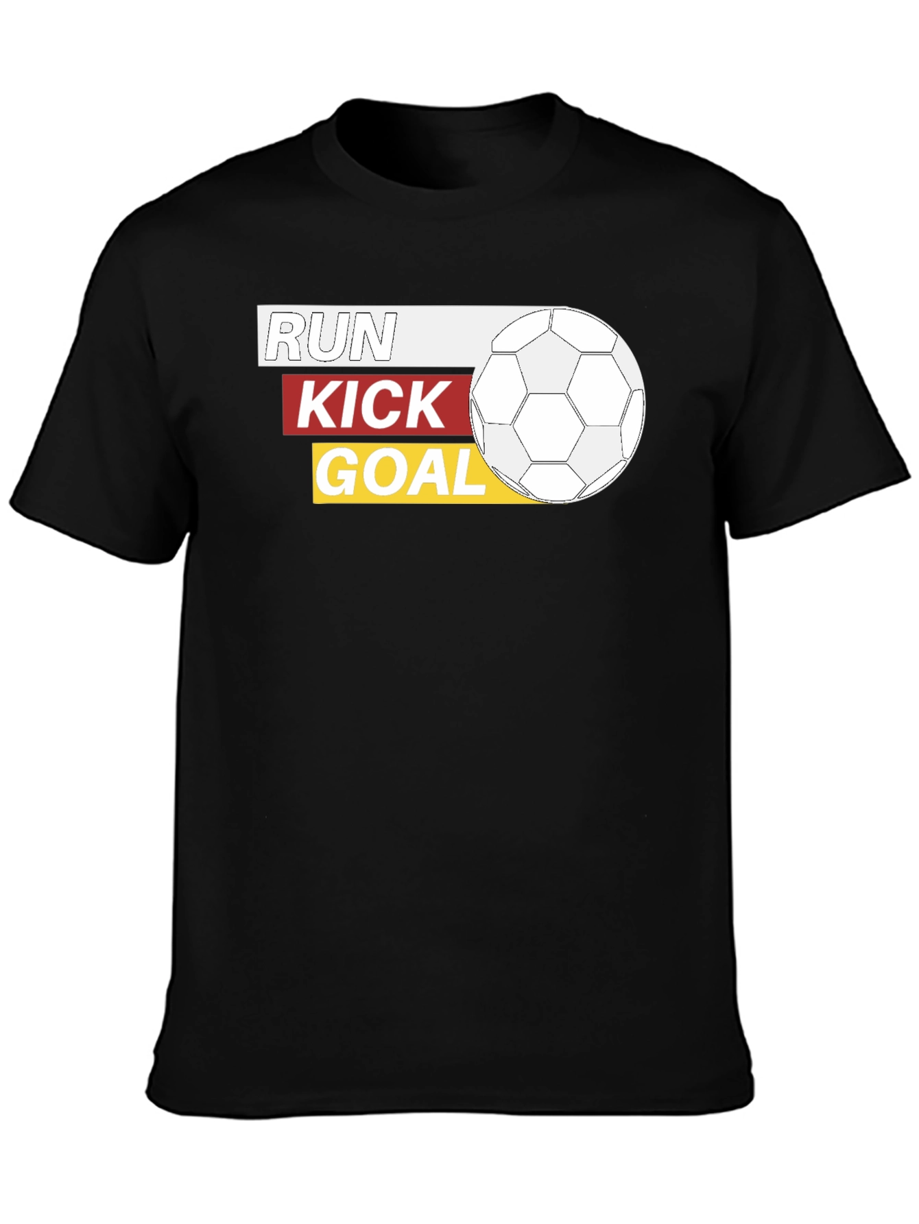 Camiseta Fútbol: Corre patea ¡gol!