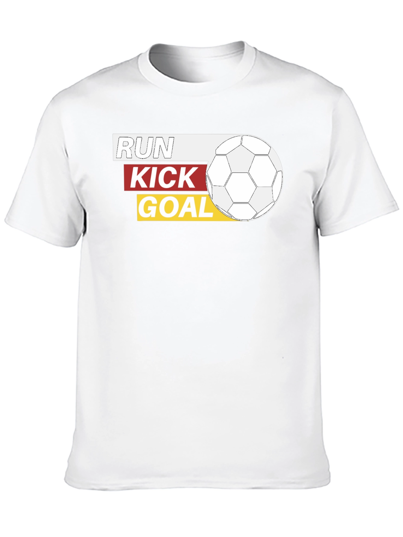 Camiseta Fútbol: Corre patea ¡gol!