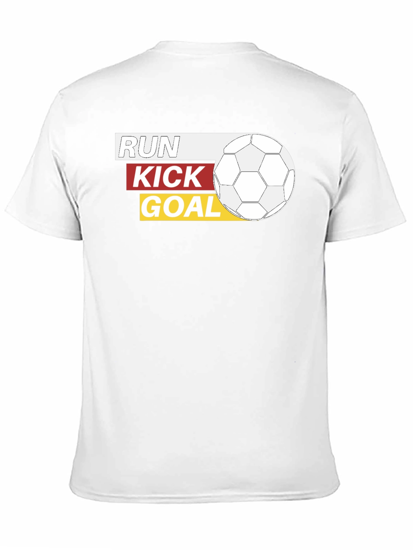 Camiseta Fútbol: Corre patea ¡gol!