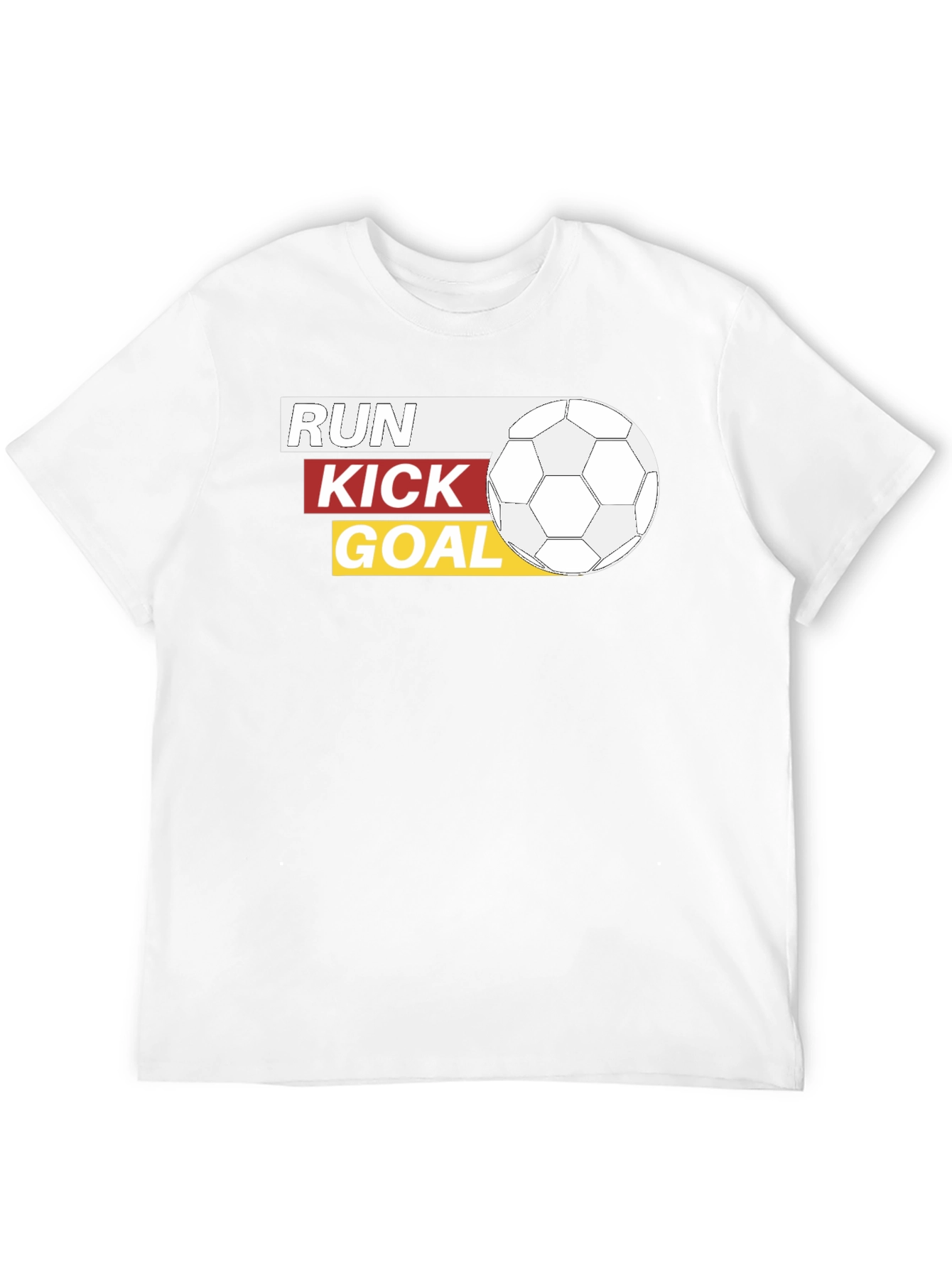 Camiseta Fútbol: Corre patea ¡gol!