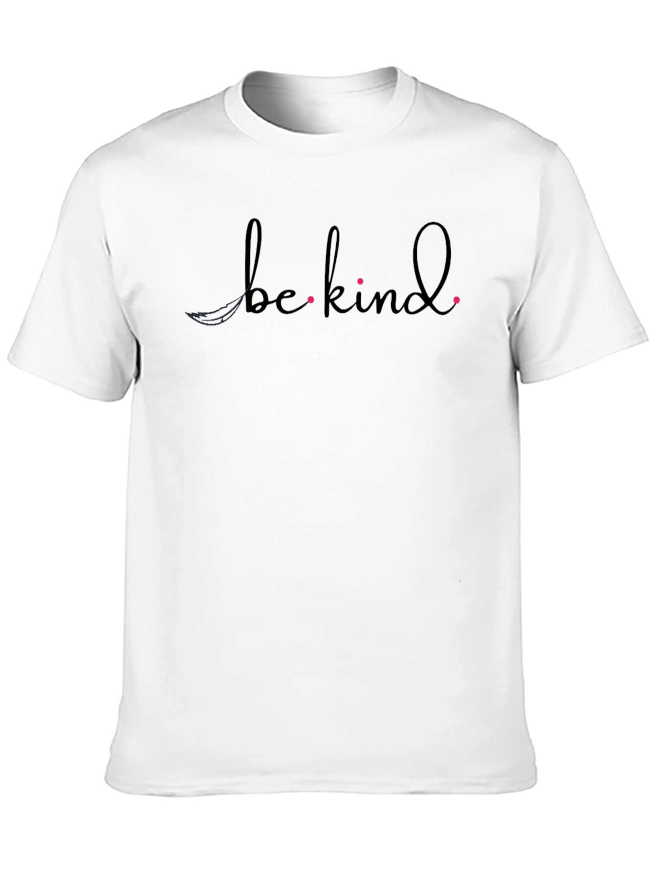 Camiseta Negra Sé amable para Hombre