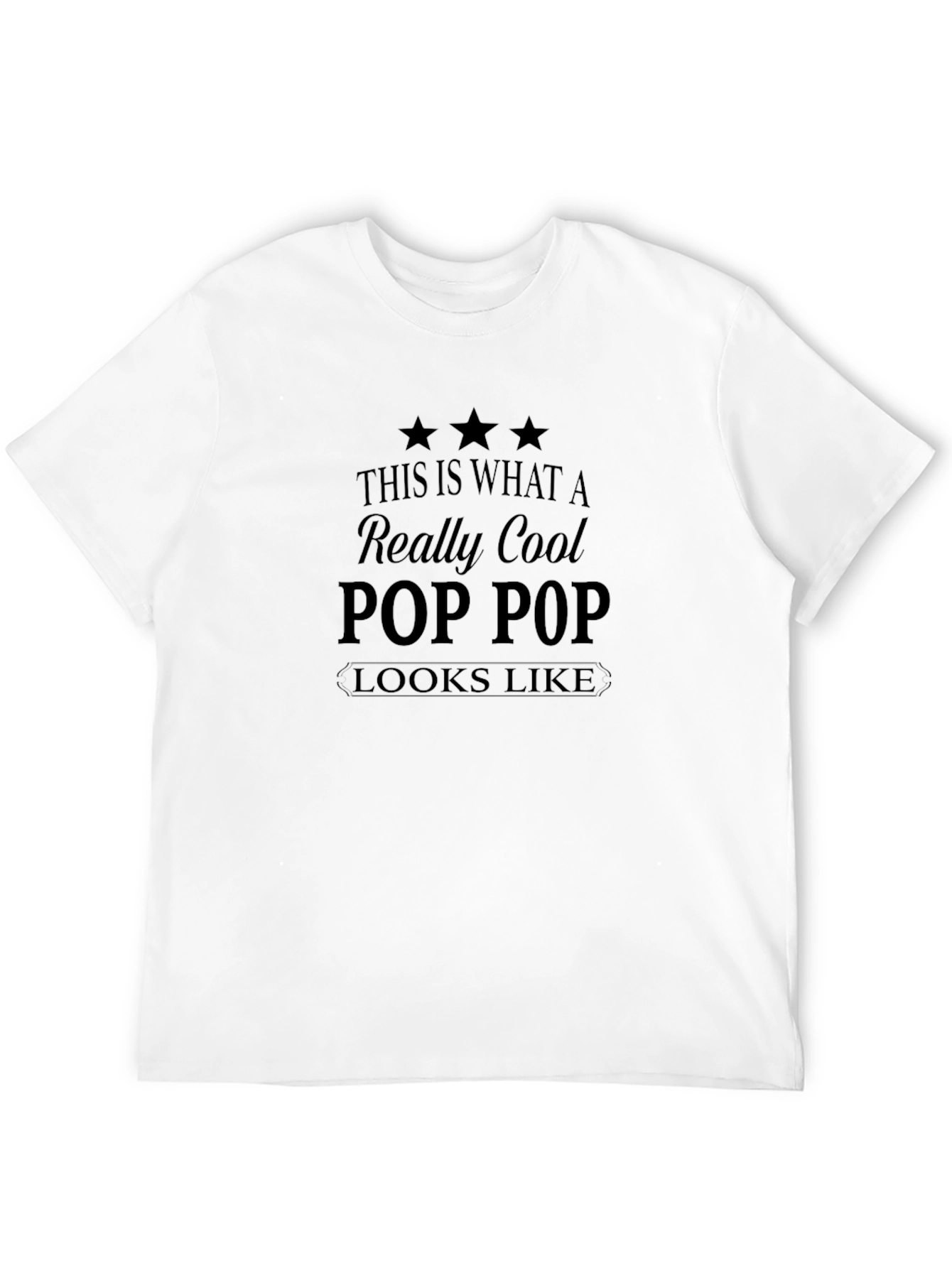 Camiseta Negra Pop Pop Cool