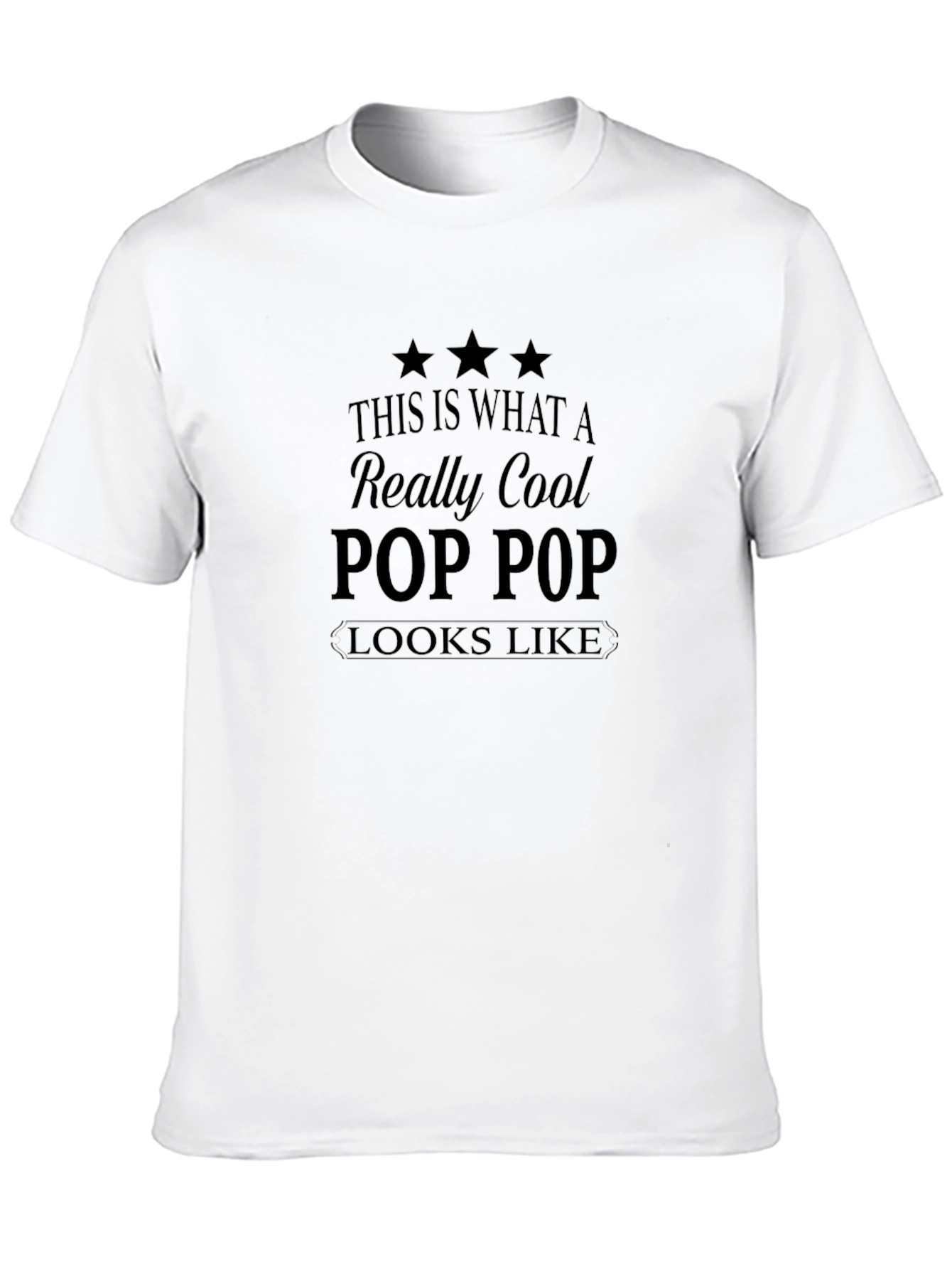Camiseta Negra Pop Pop Cool