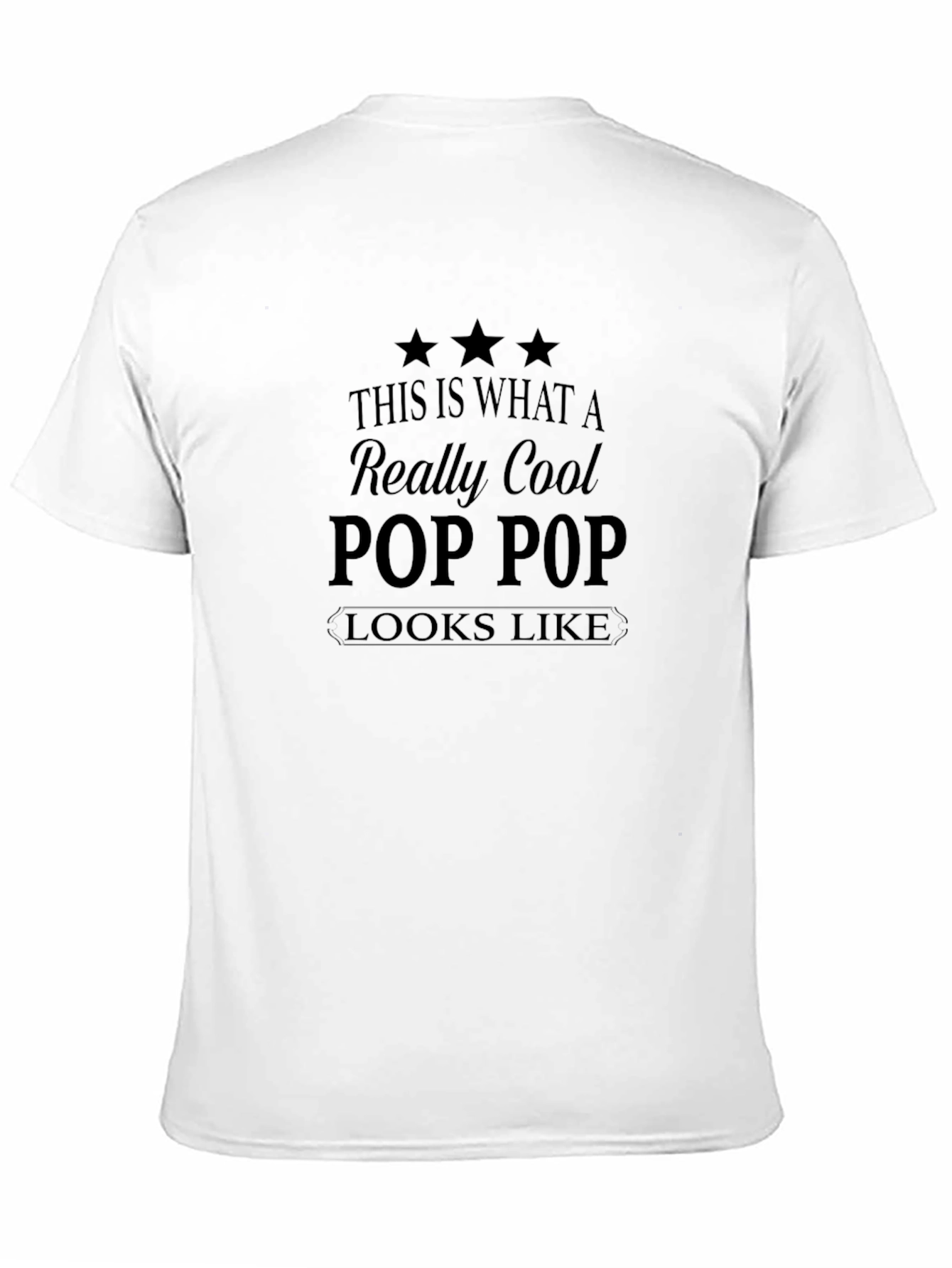 Camiseta Negra Pop Pop Cool