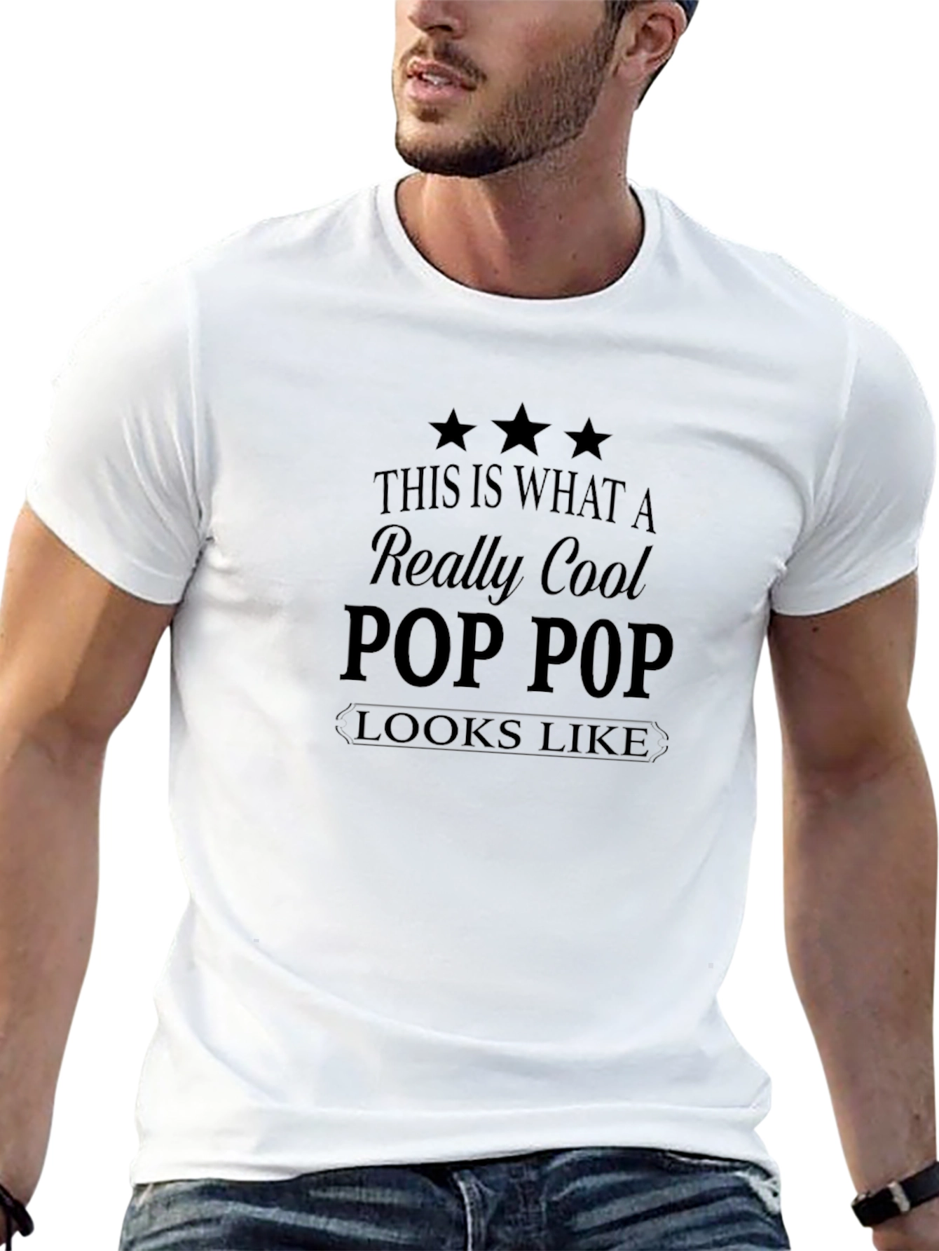 Camiseta Negra Pop Pop Cool