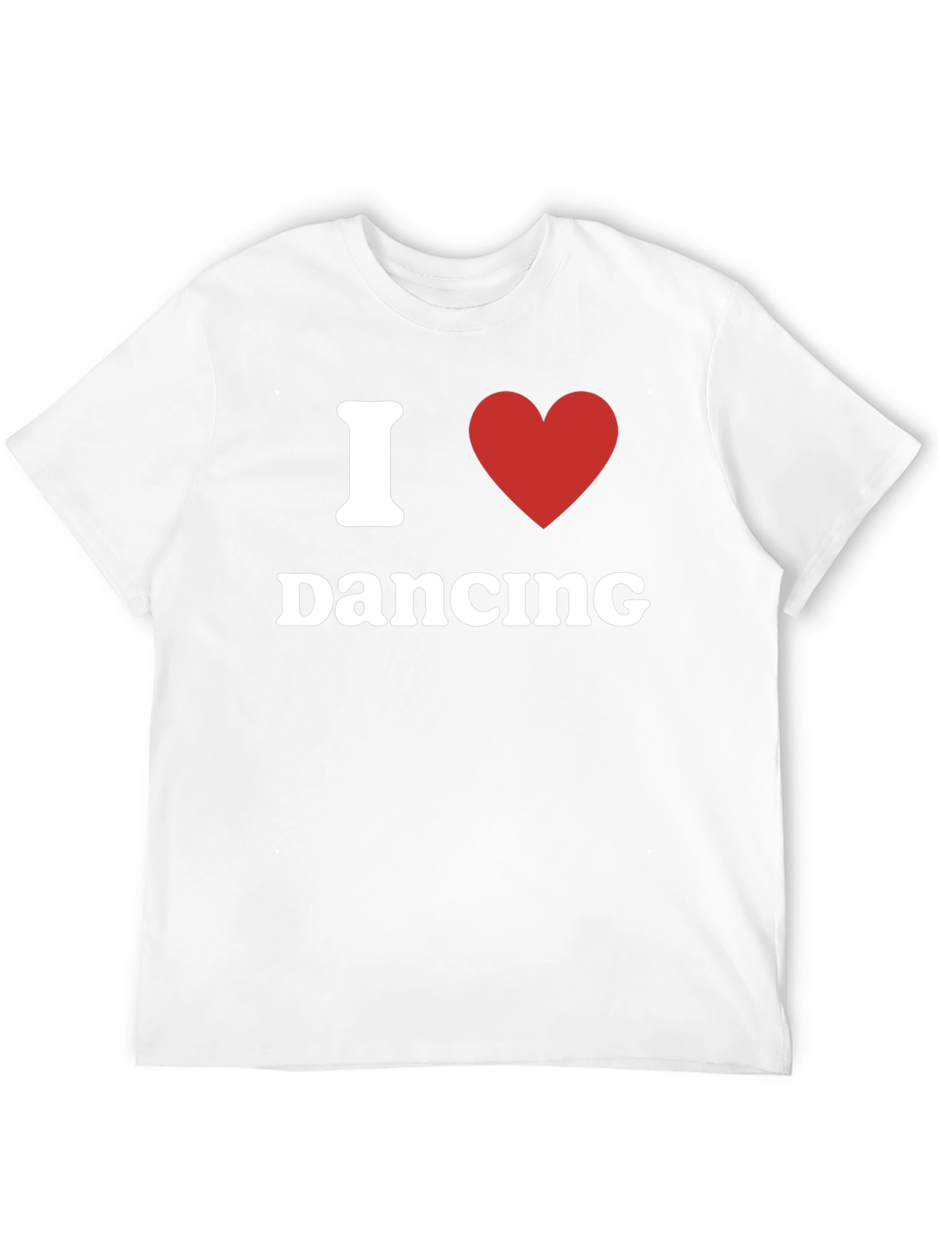 Camiseta Negra I Love Dancing