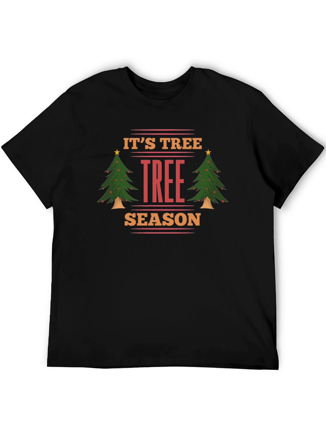 Camiseta Negra Its Tree Season