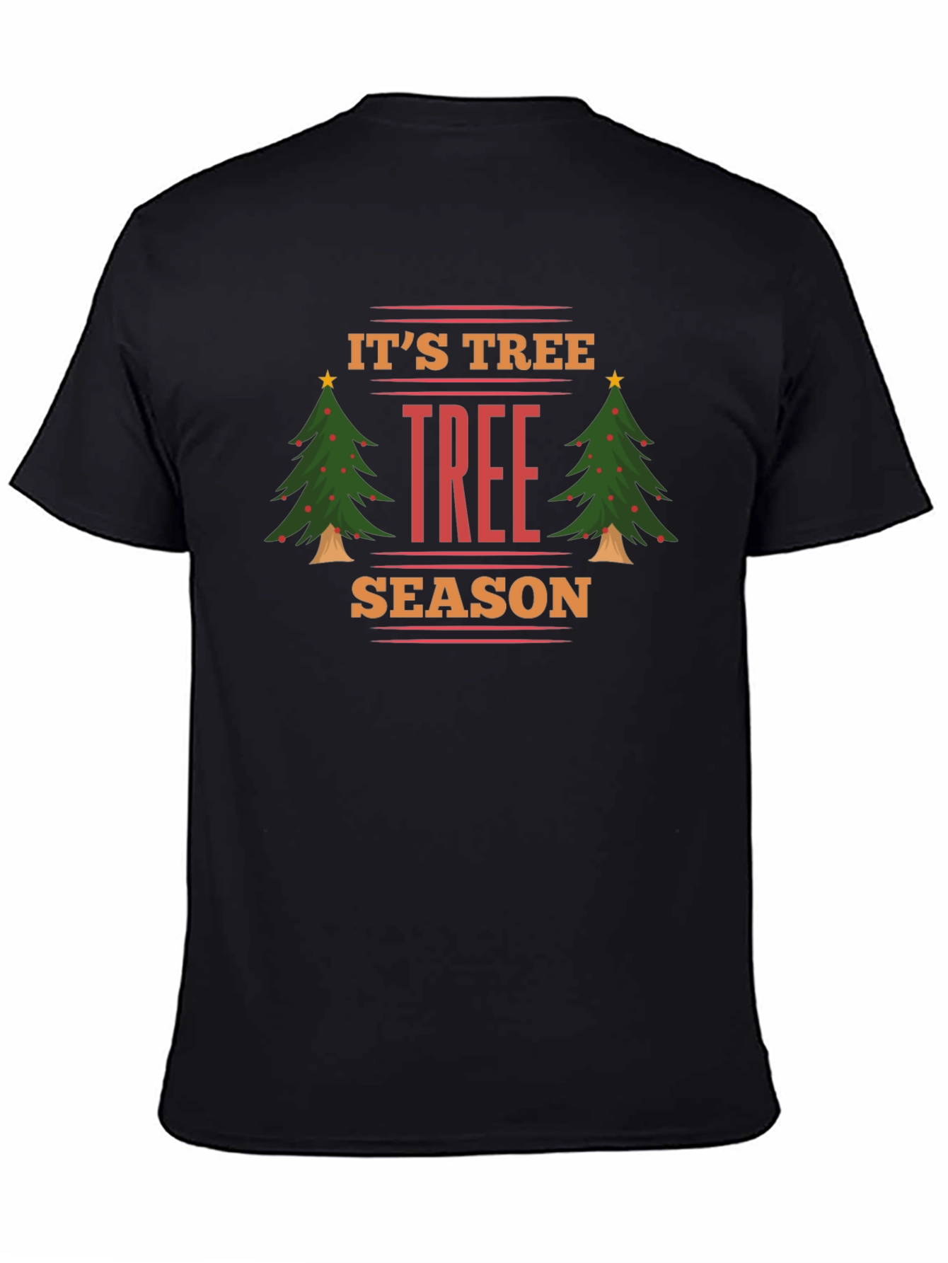 Camiseta Negra Its Tree Season