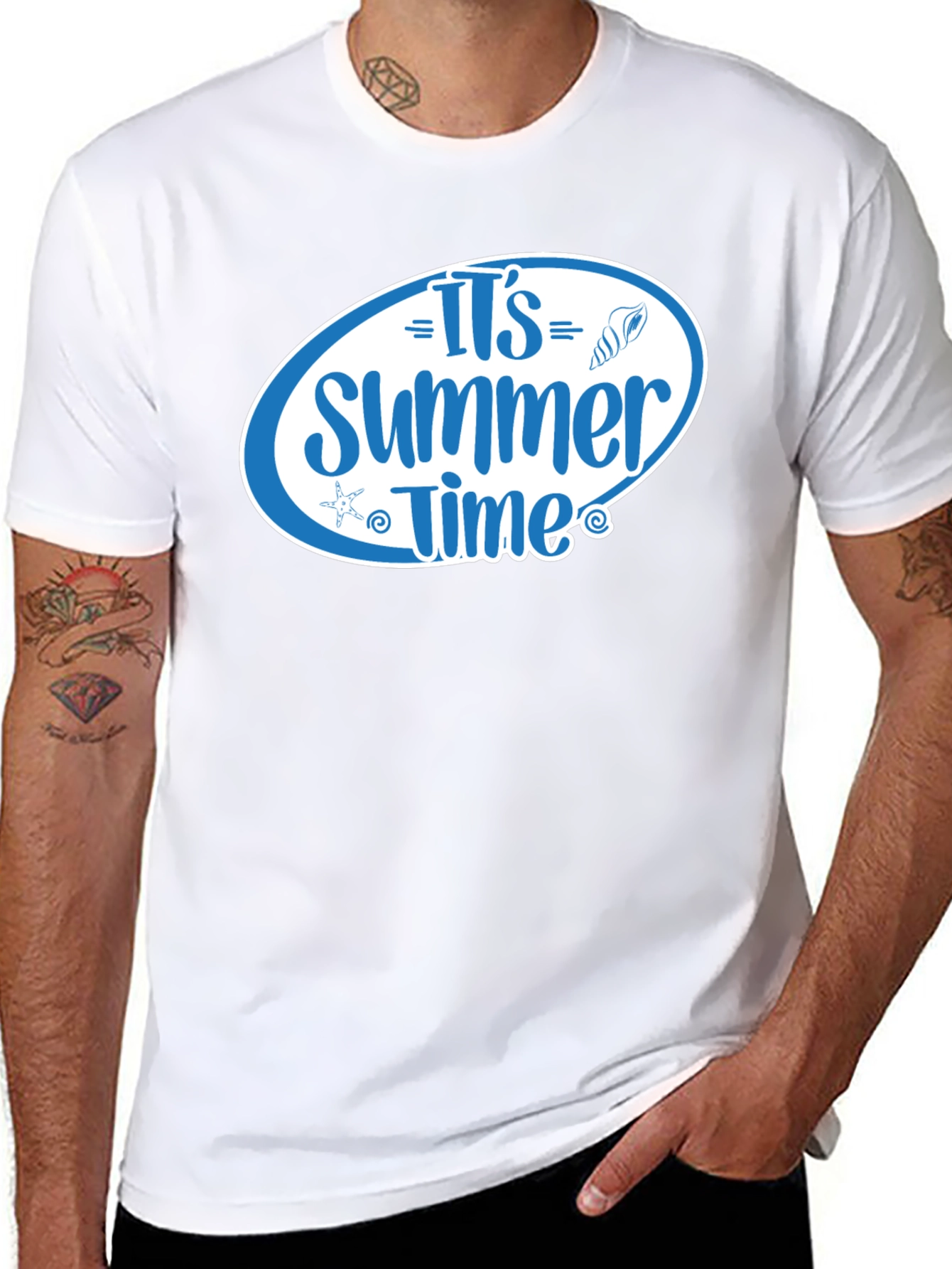 Camiseta Negra Its Summer Time