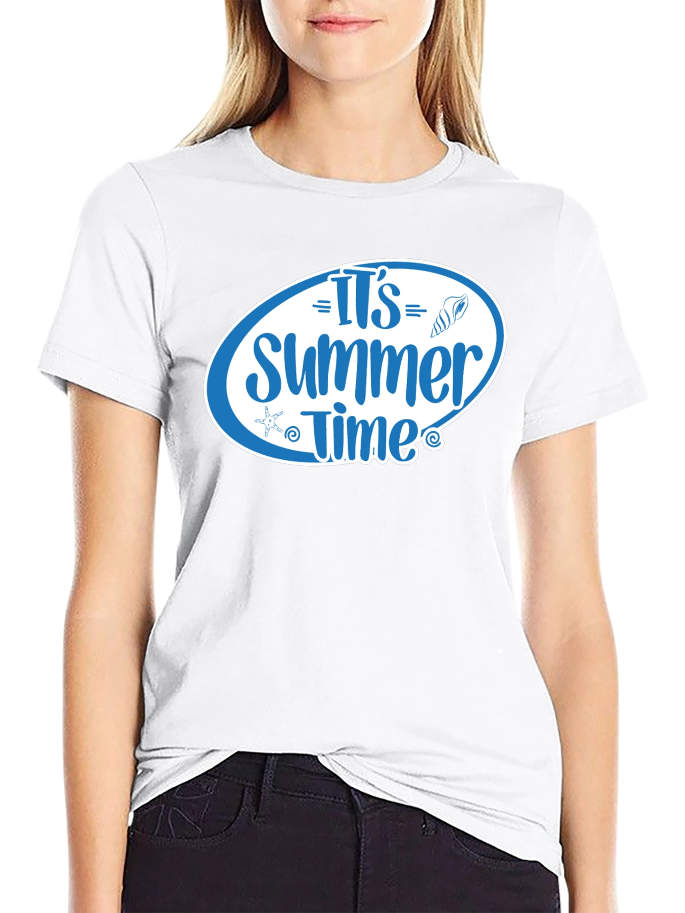 Camiseta Negra Its Summer Time