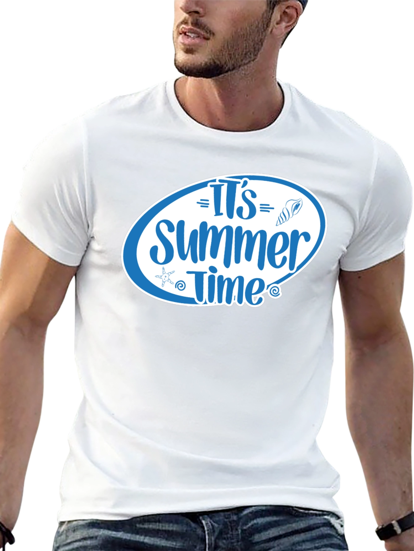 Camiseta Negra Its Summer Time