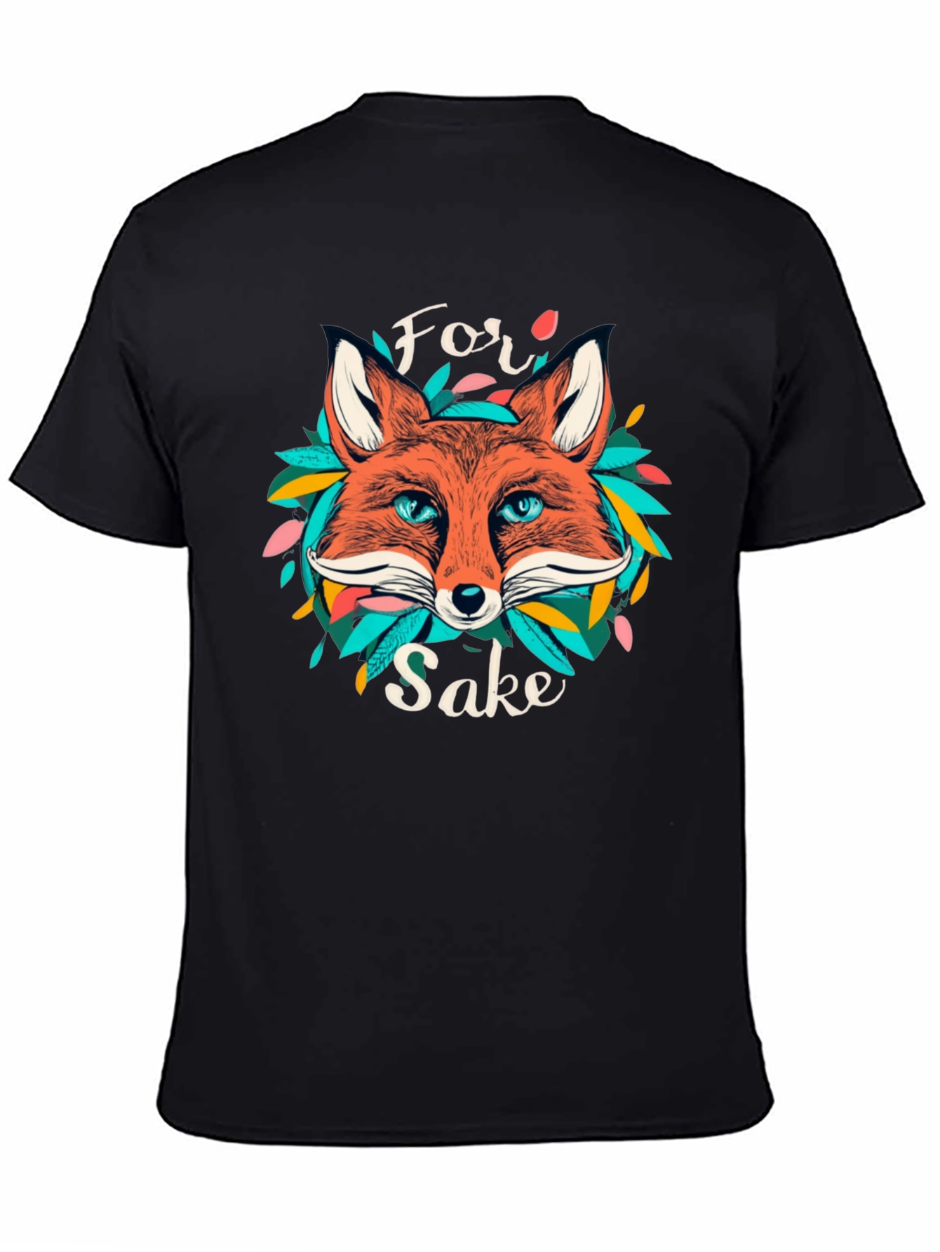 Camiseta Negra For Fox Sake