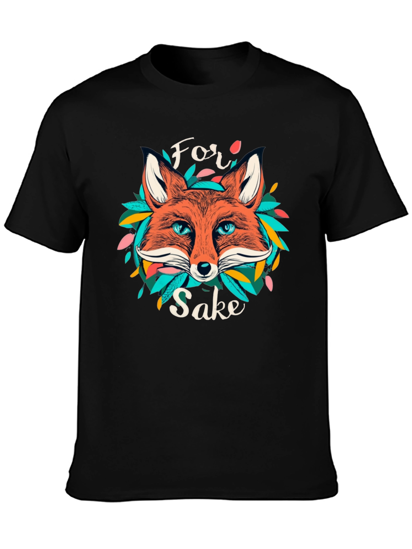 Camiseta Negra For Fox Sake