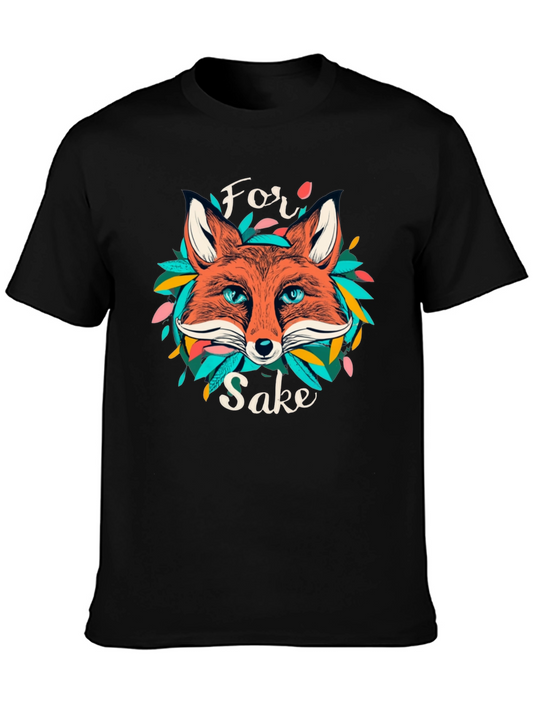 Camiseta Negra For Fox Sake