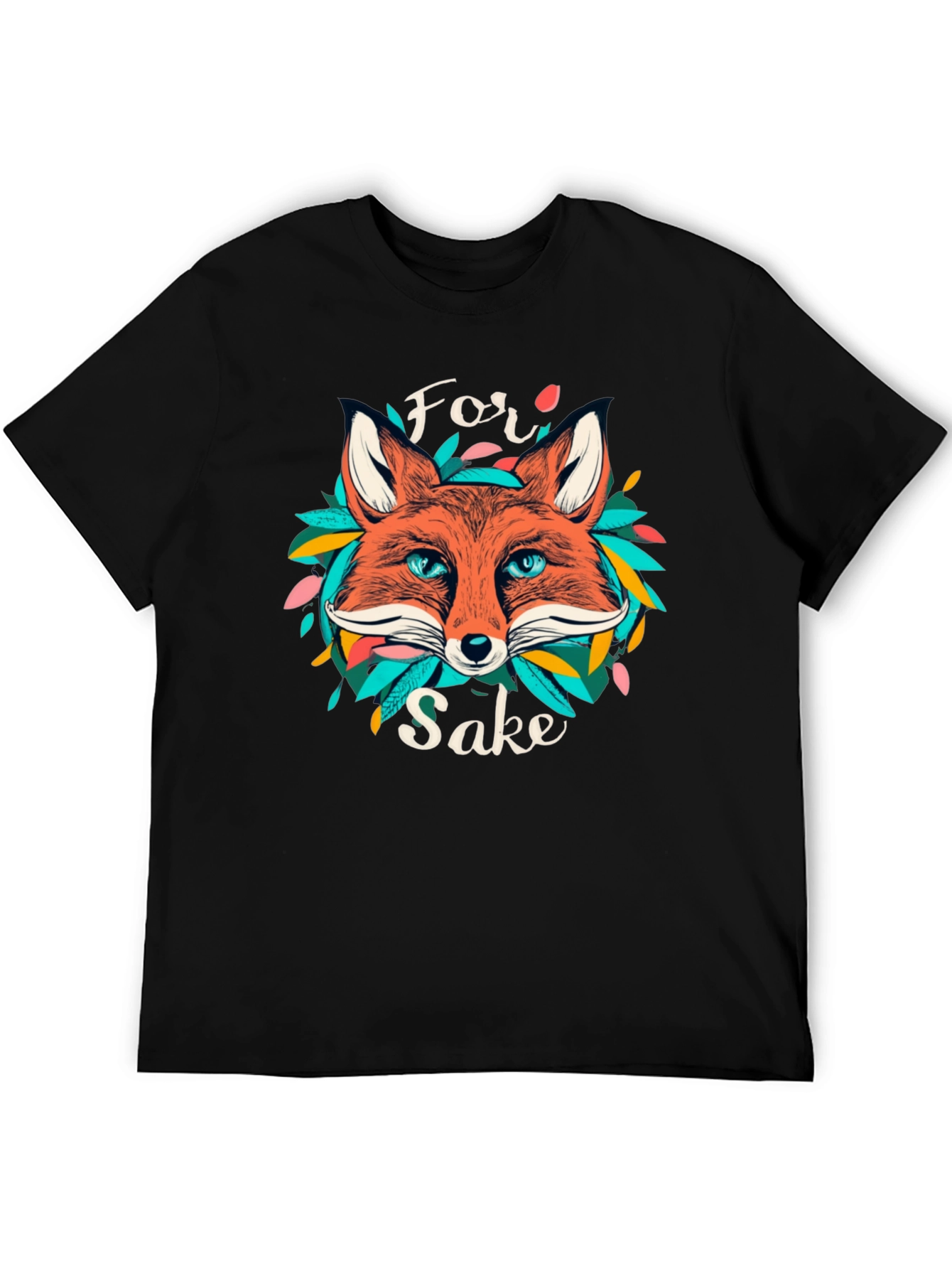 Camiseta Negra For Fox Sake