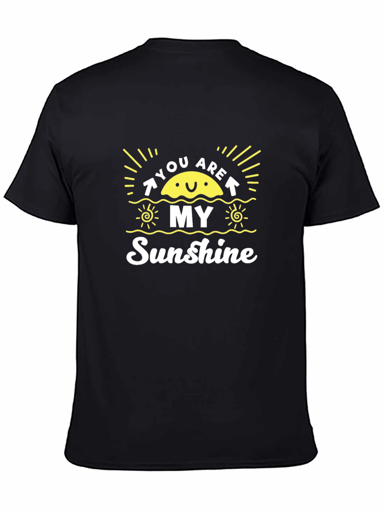 Camiseta Negra You Are My Sunshine