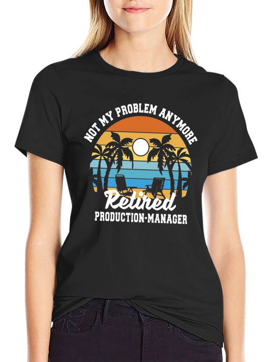 Camiseta de Jubilación - Director de Producción