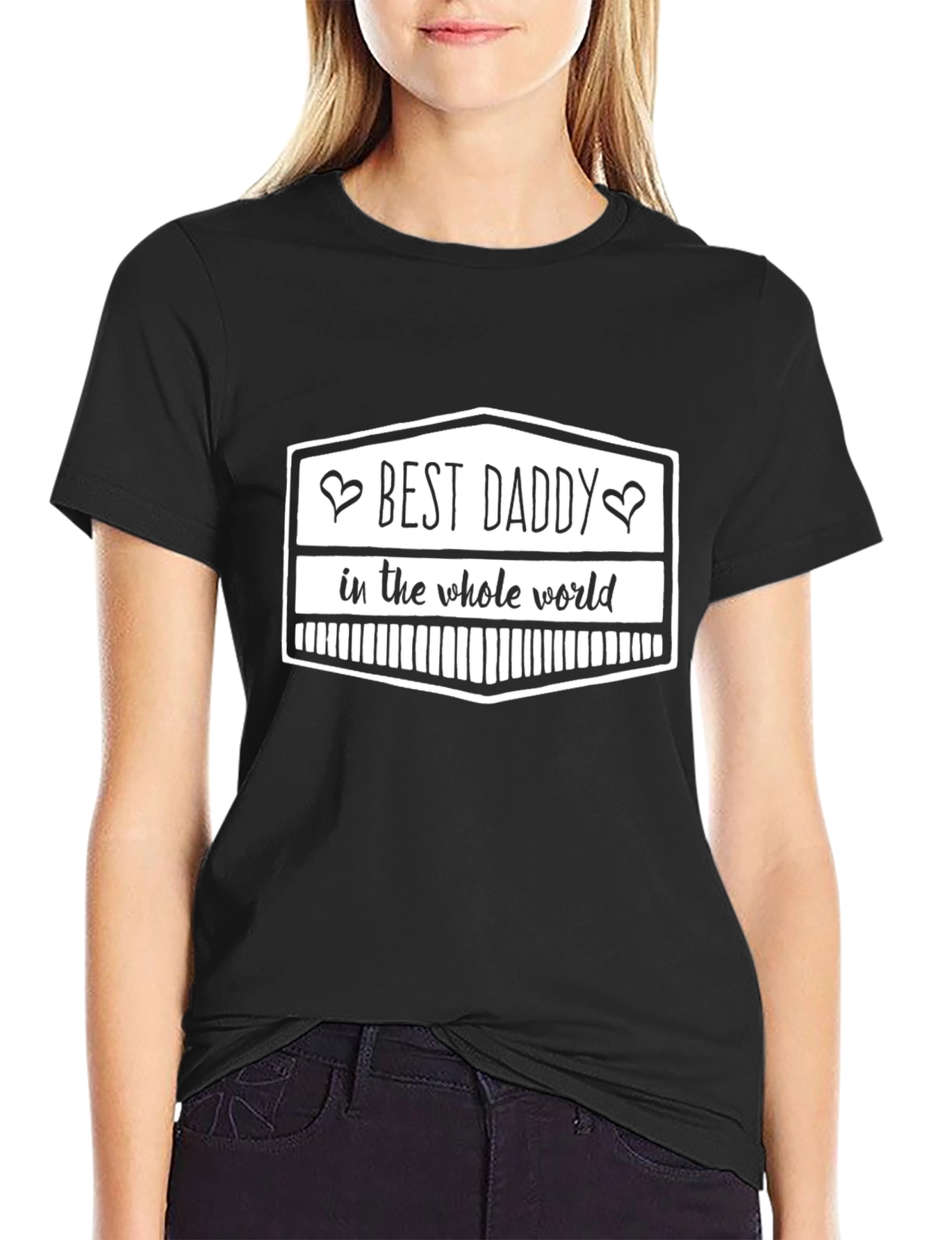 Camiseta Negra Best Daddy