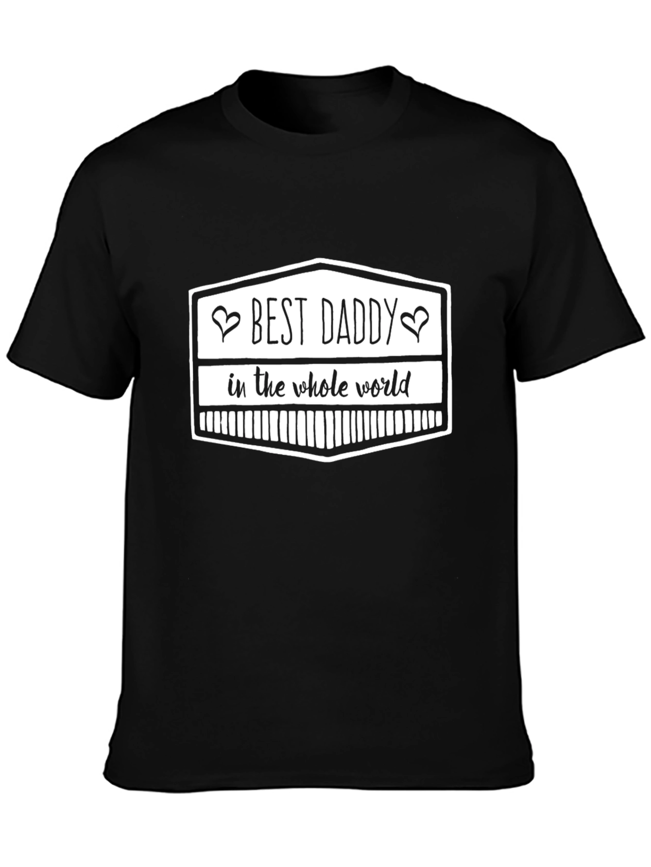 Camiseta Negra Best Daddy