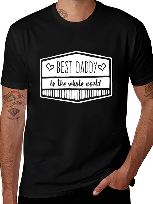 Camiseta Negra Best Daddy