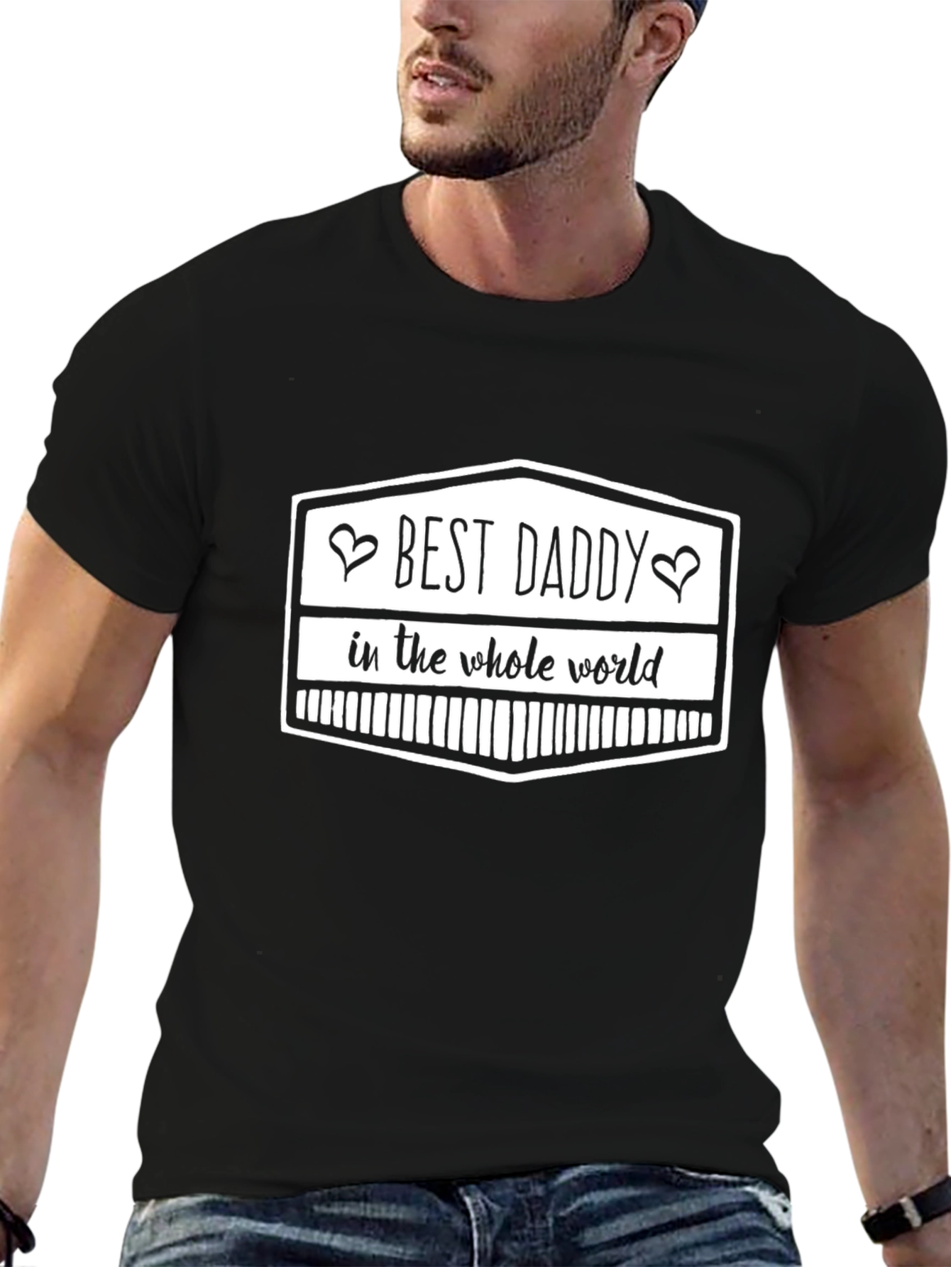 Camiseta Negra Best Daddy