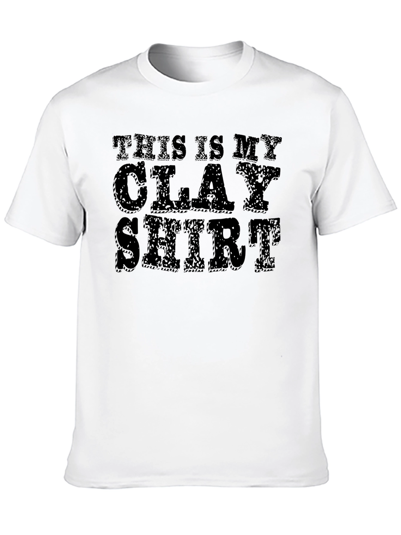 Camiseta Negra This Is My Clay Shirt