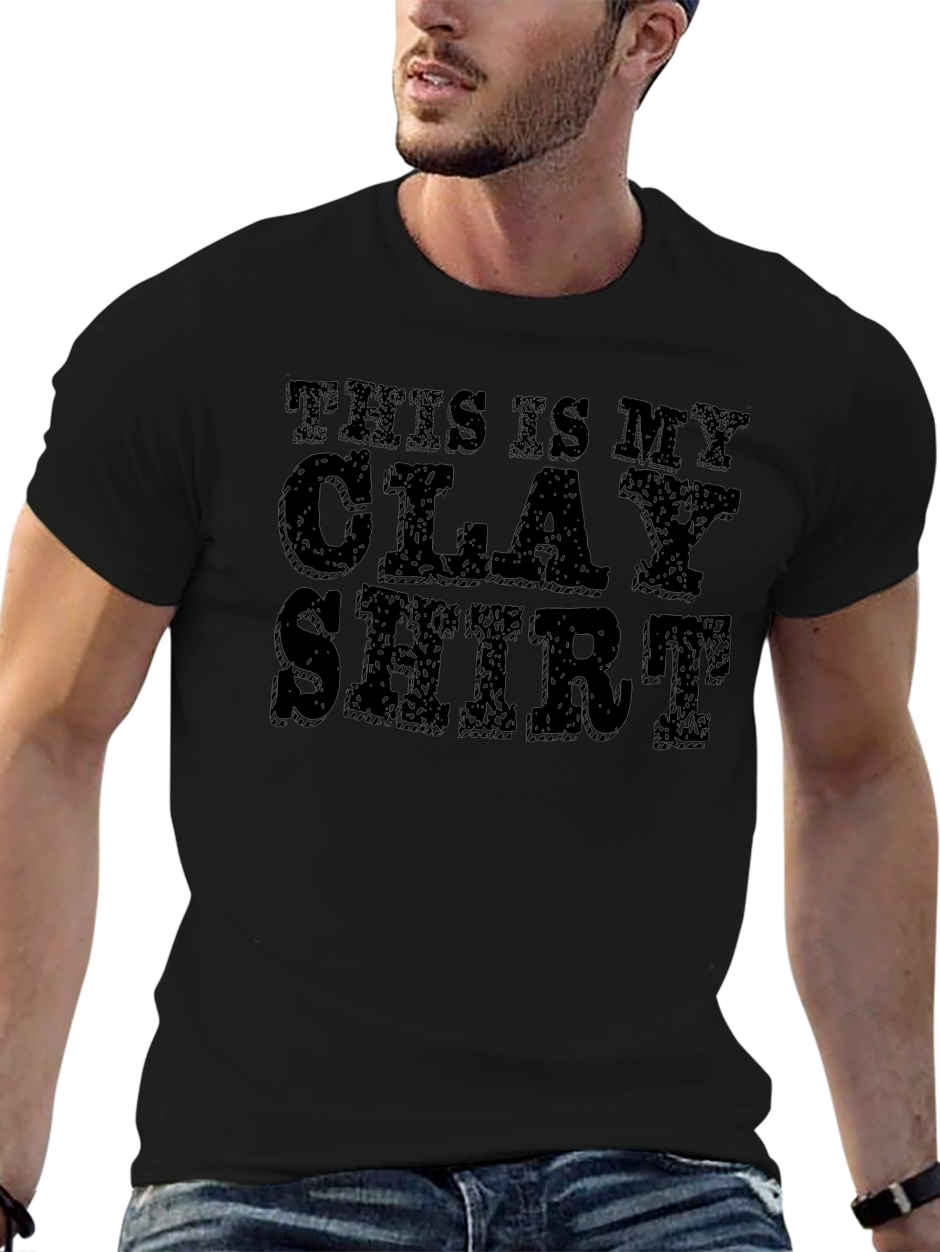 Camiseta Negra This Is My Clay Shirt