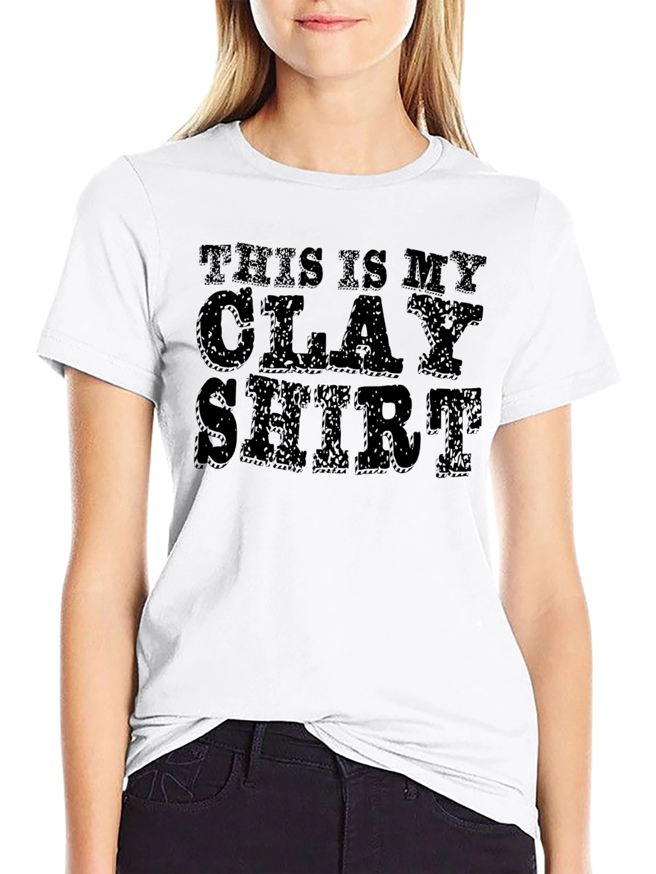 Camiseta Negra This Is My Clay Shirt