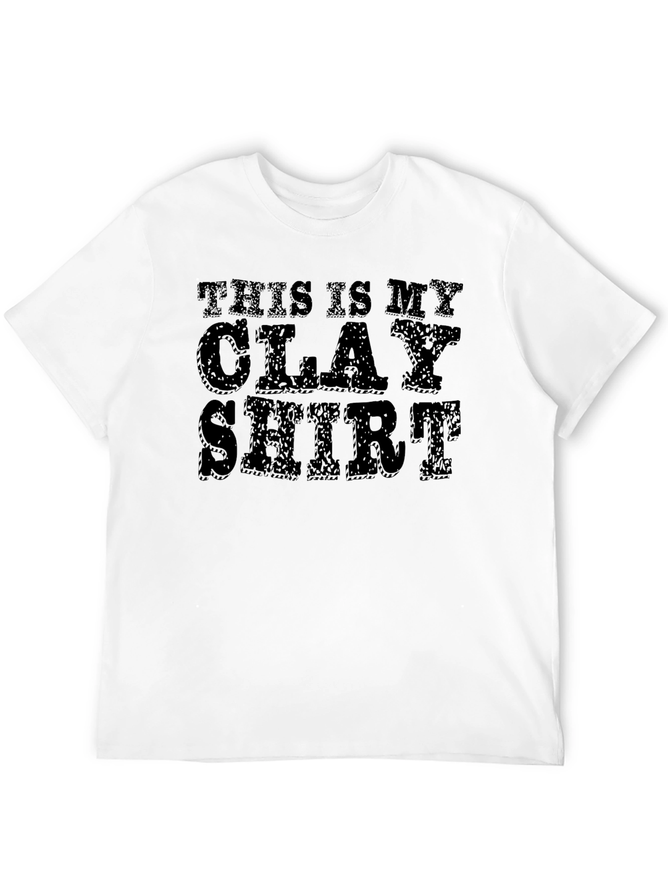 Camiseta Negra This Is My Clay Shirt