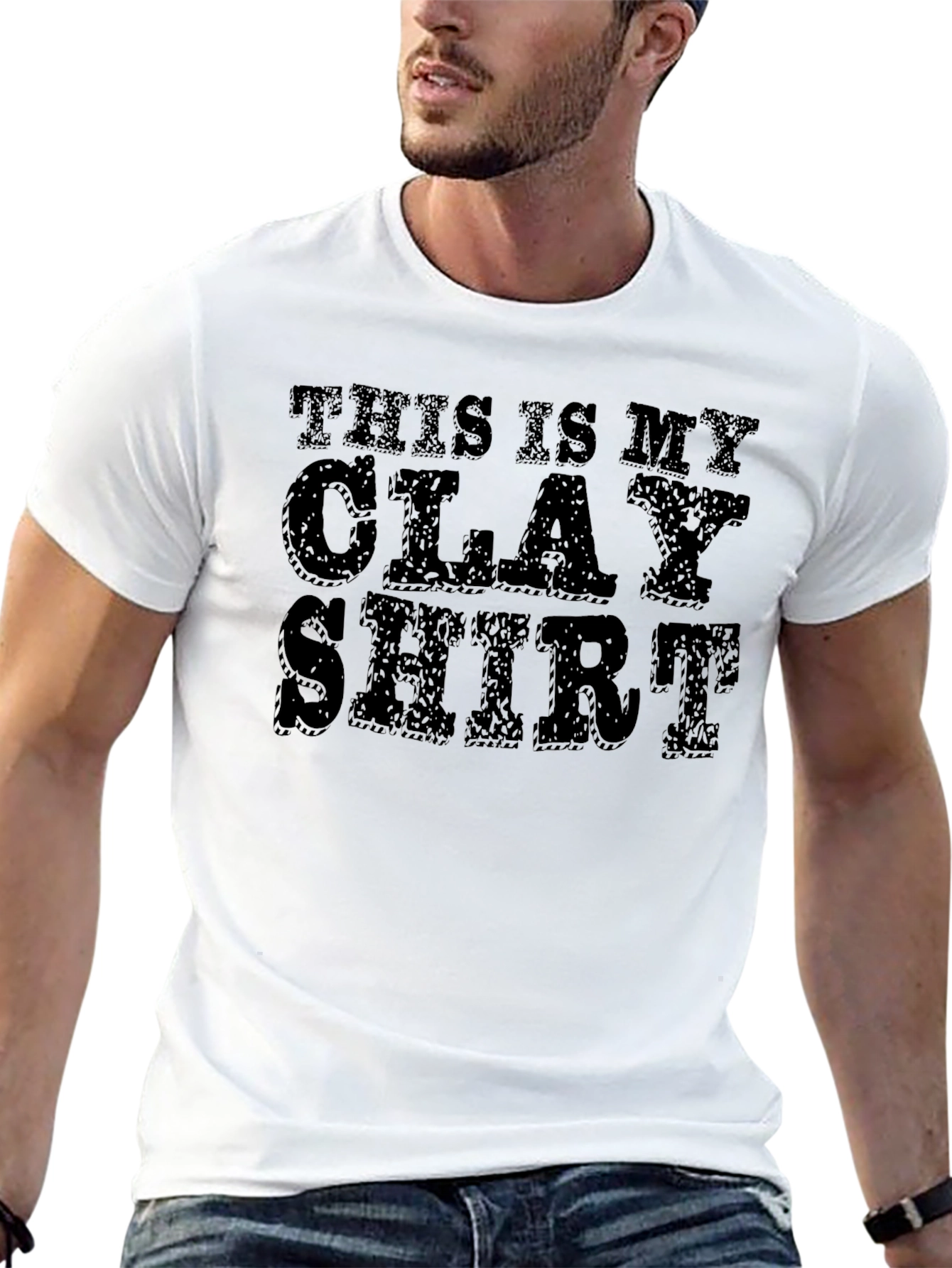 Camiseta Negra This Is My Clay Shirt