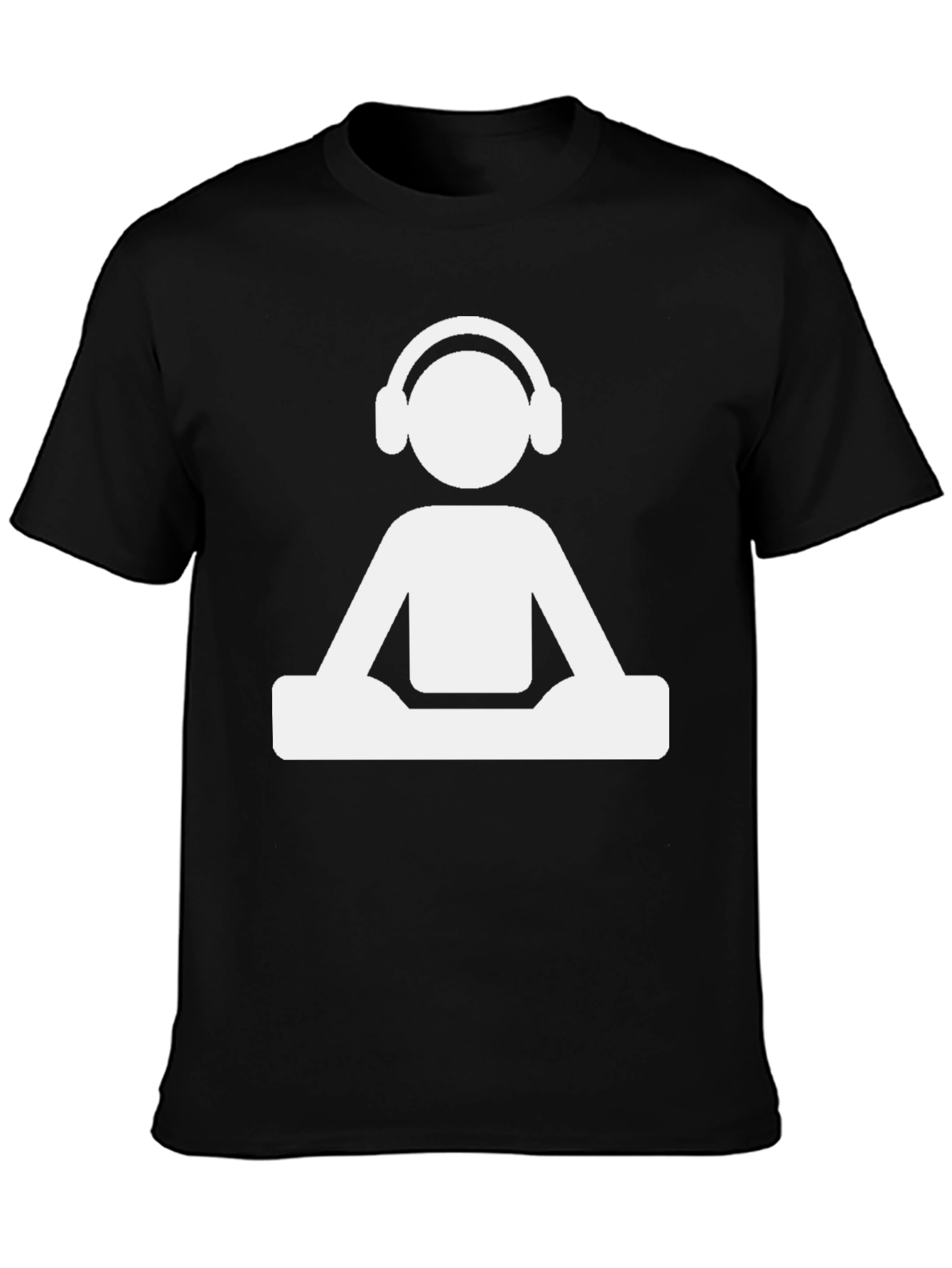 Camiseta Negra DJ: Estilo Musical Único