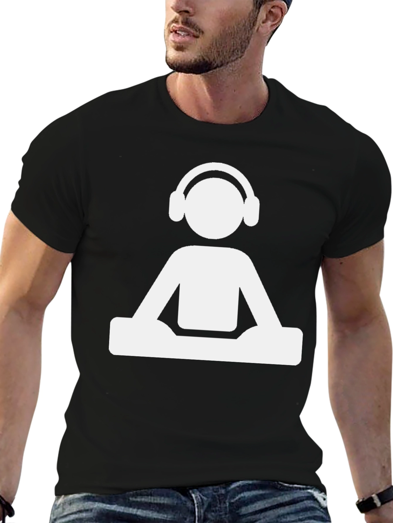 Camiseta Negra DJ: Estilo Musical Único