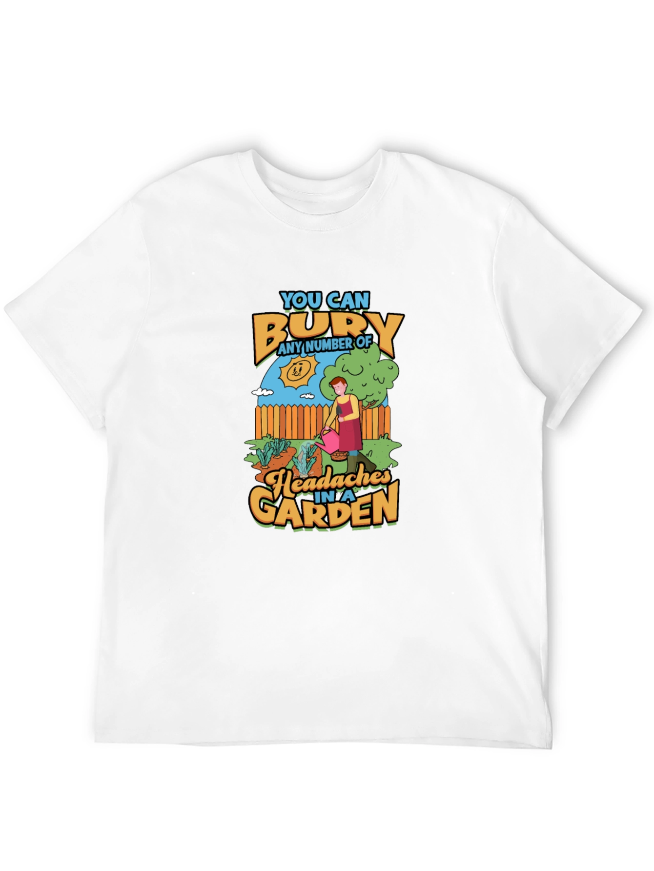 Camiseta Negra Jardinero Anti-Estrés