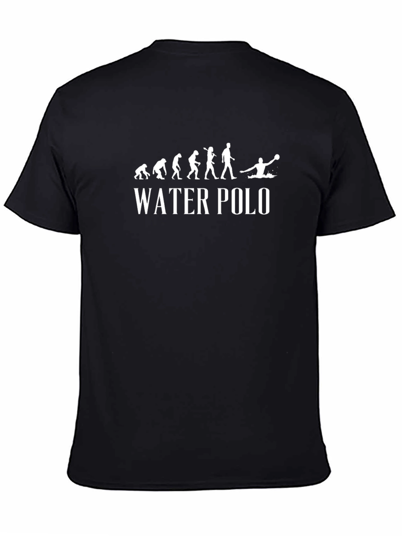 Camiseta Negra Evolución Water Polo