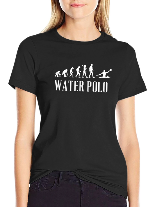 Camiseta Negra Evolución Water Polo