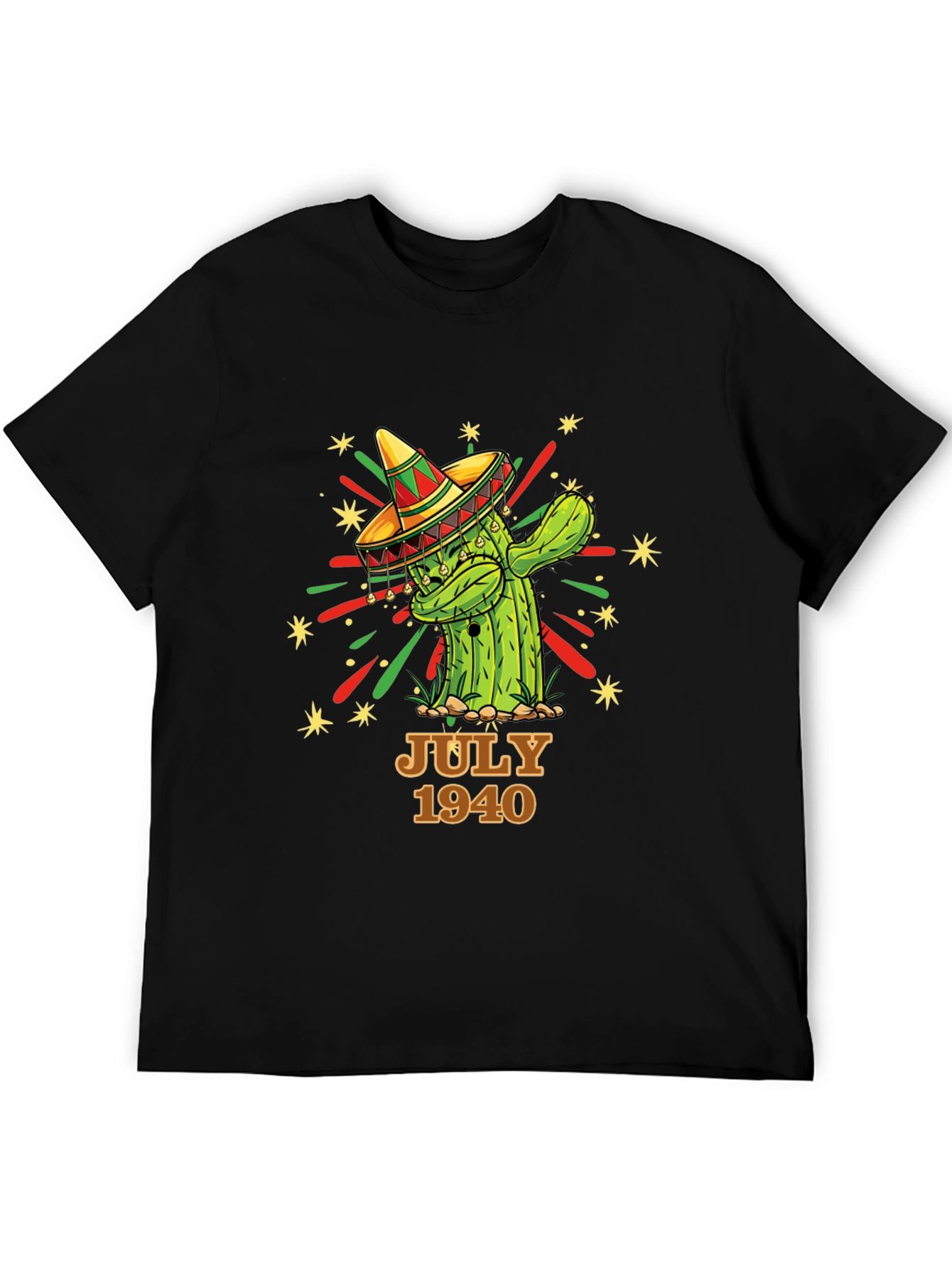 Camiseta Cactus con Sombrero - Julio 1940