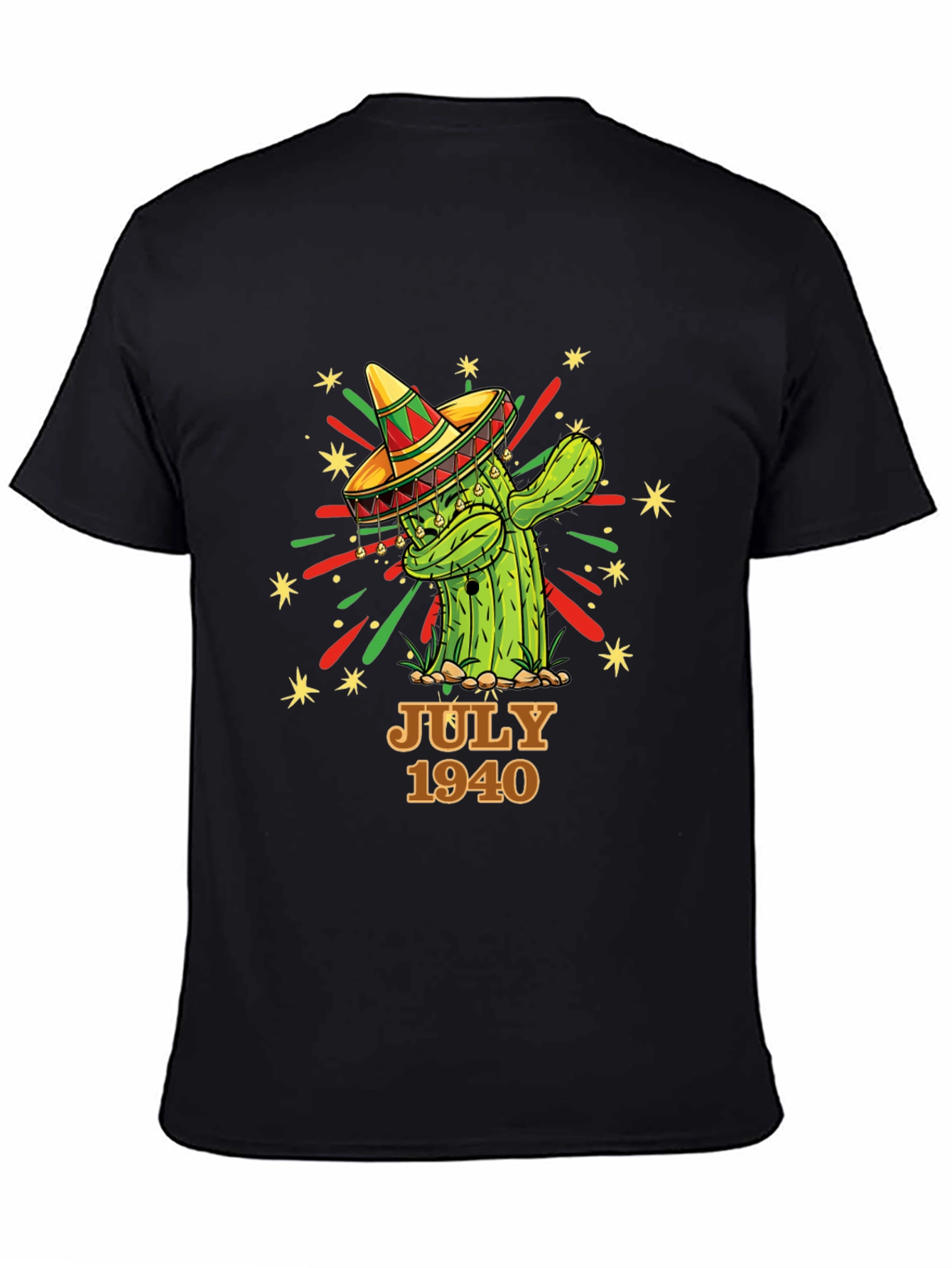 Camiseta Cactus con Sombrero - Julio 1940