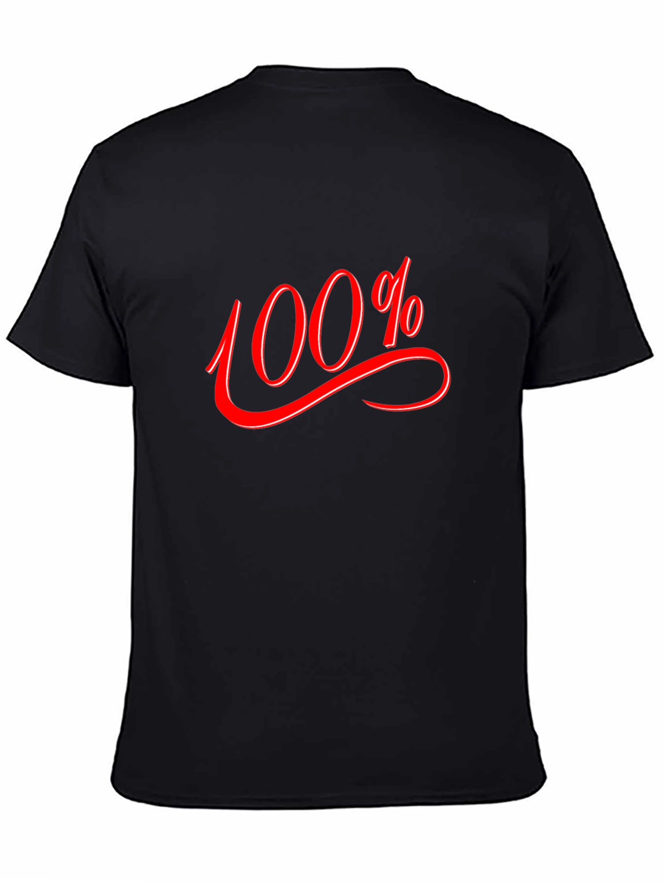 Camiseta Negra: 100% Actitud y Estilo