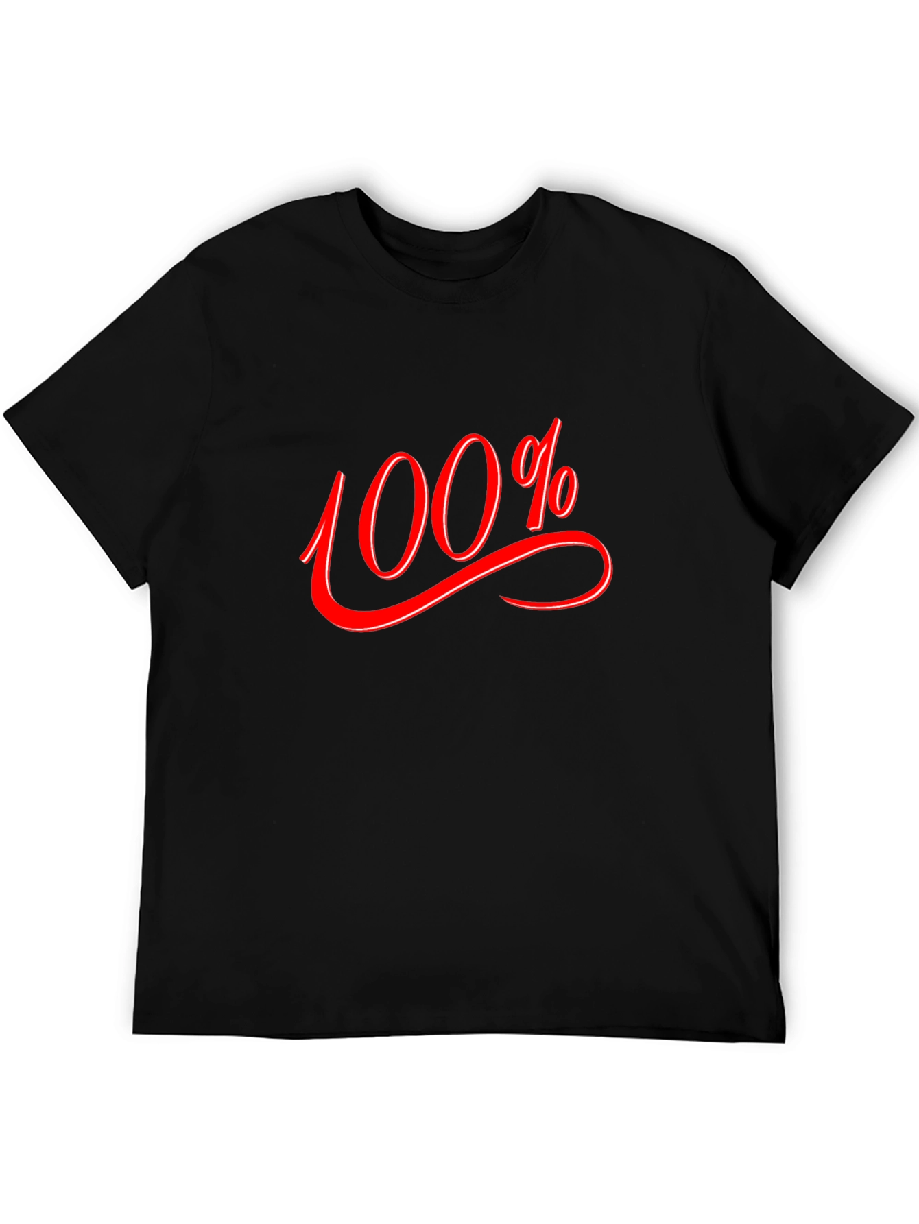 Camiseta Negra: 100% Actitud y Estilo