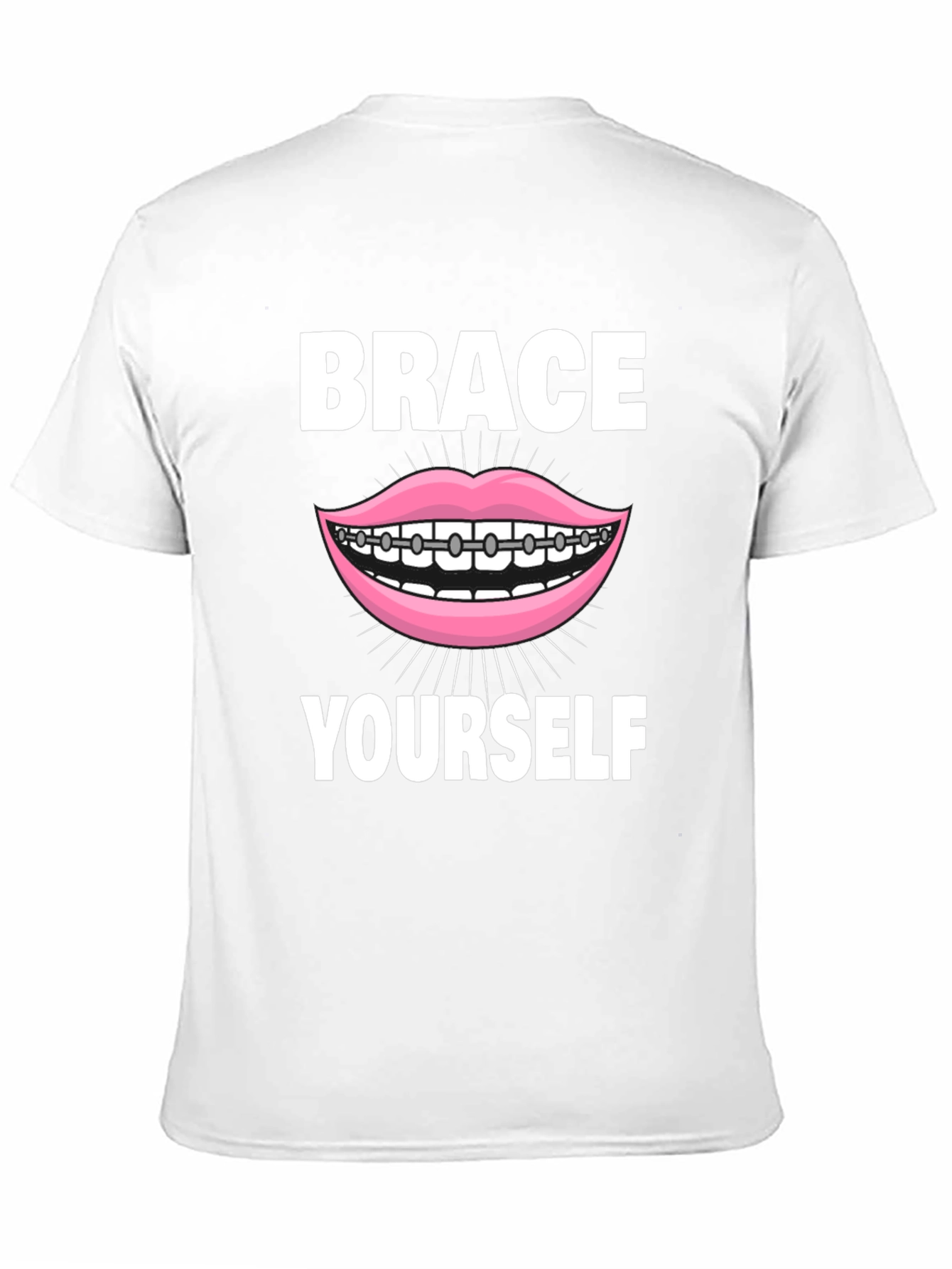 Camiseta Negra Brace Yourself Divertida
