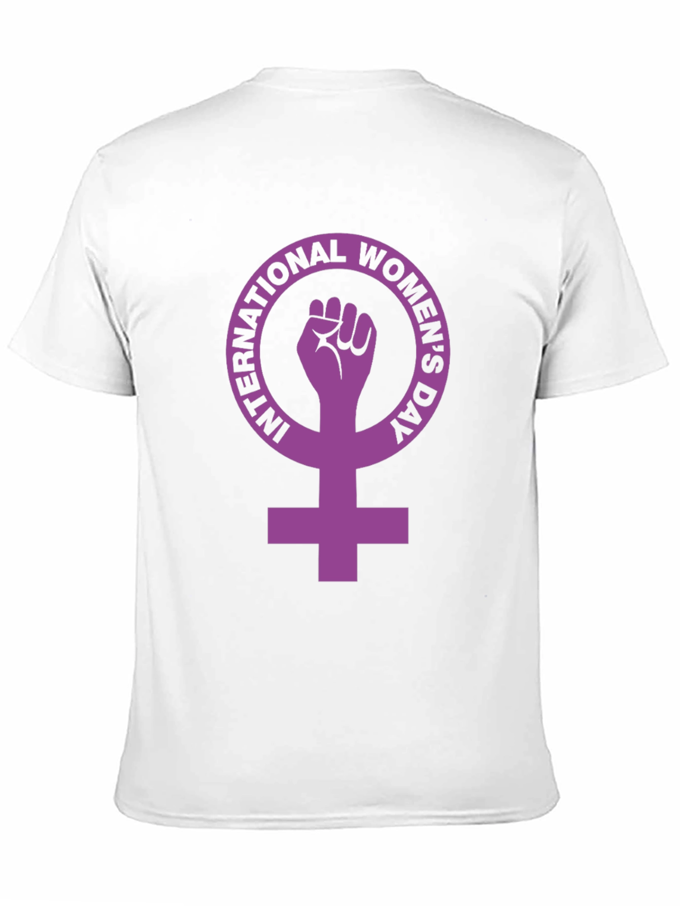Camiseta Negra Día Internacional de la Mujer - Empoderamiento