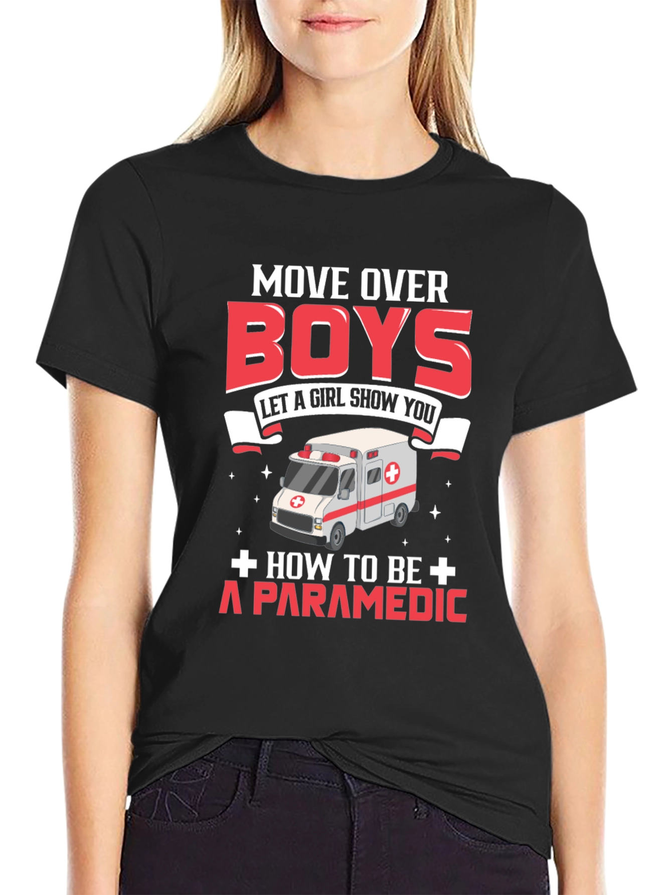 Camiseta Paramédico: Move Over Boys