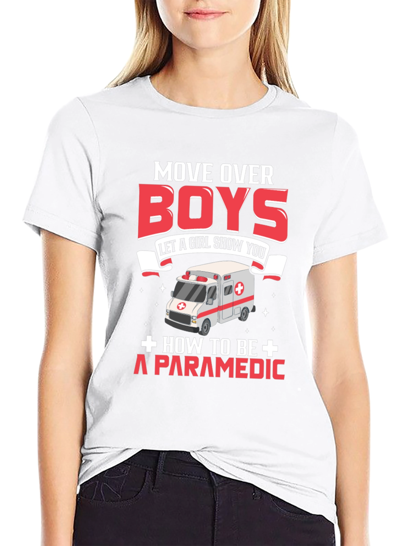 Camiseta Paramédico: Move Over Boys