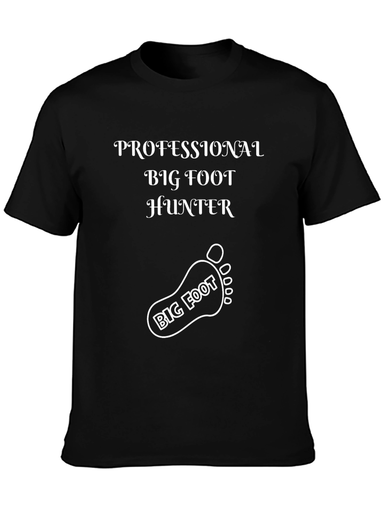 Camiseta Cazador Pie Grande Profesional - Estilo Único